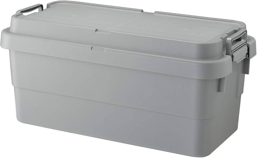 Amazon｜リス(RISU) 収納ボックス トランクカーゴ 70L グレー